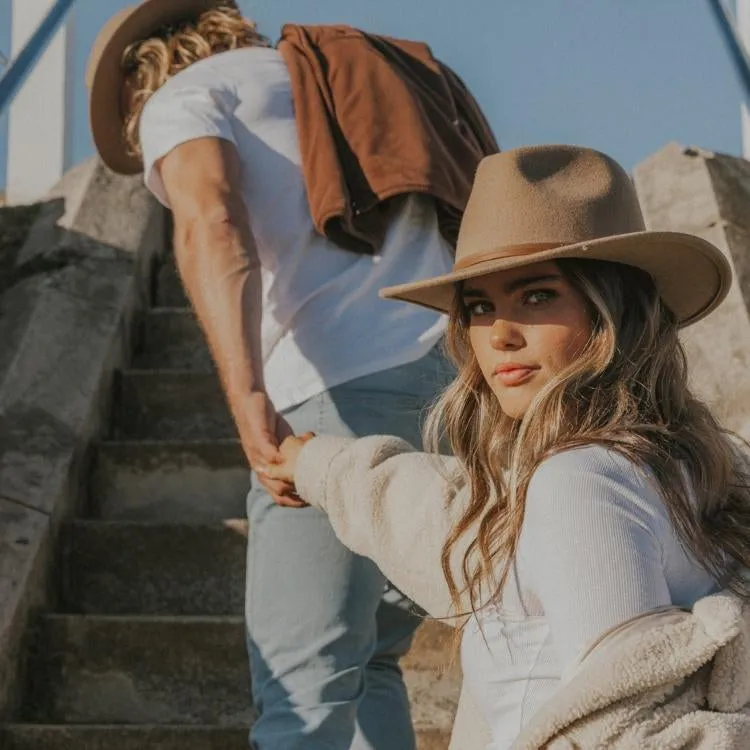 28 Eastern Tallow Fedora - Tan