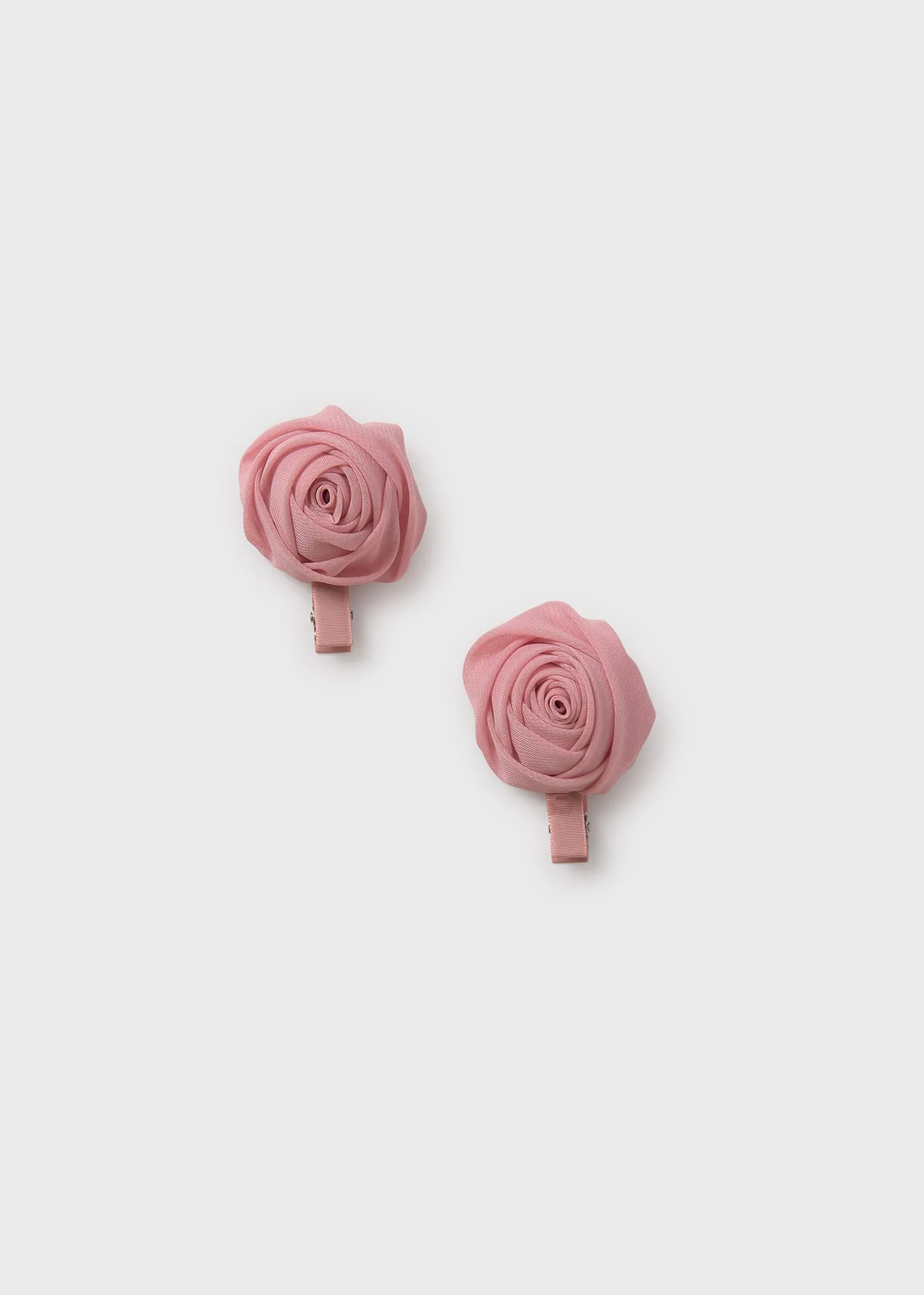 Abel & Lula 2-Piece Chiffon Rosette Hair Clip Set