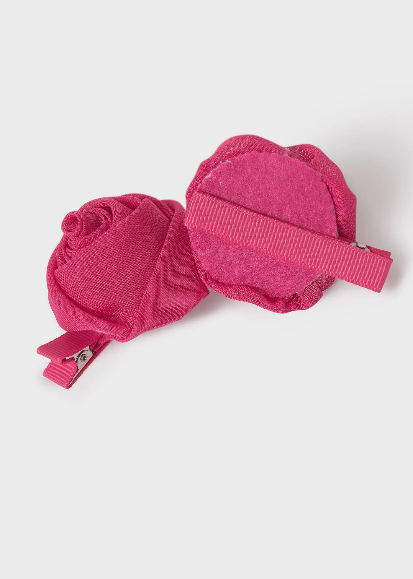 Abel & Lula 2-Piece Chiffon Rosette Hair Clip Set