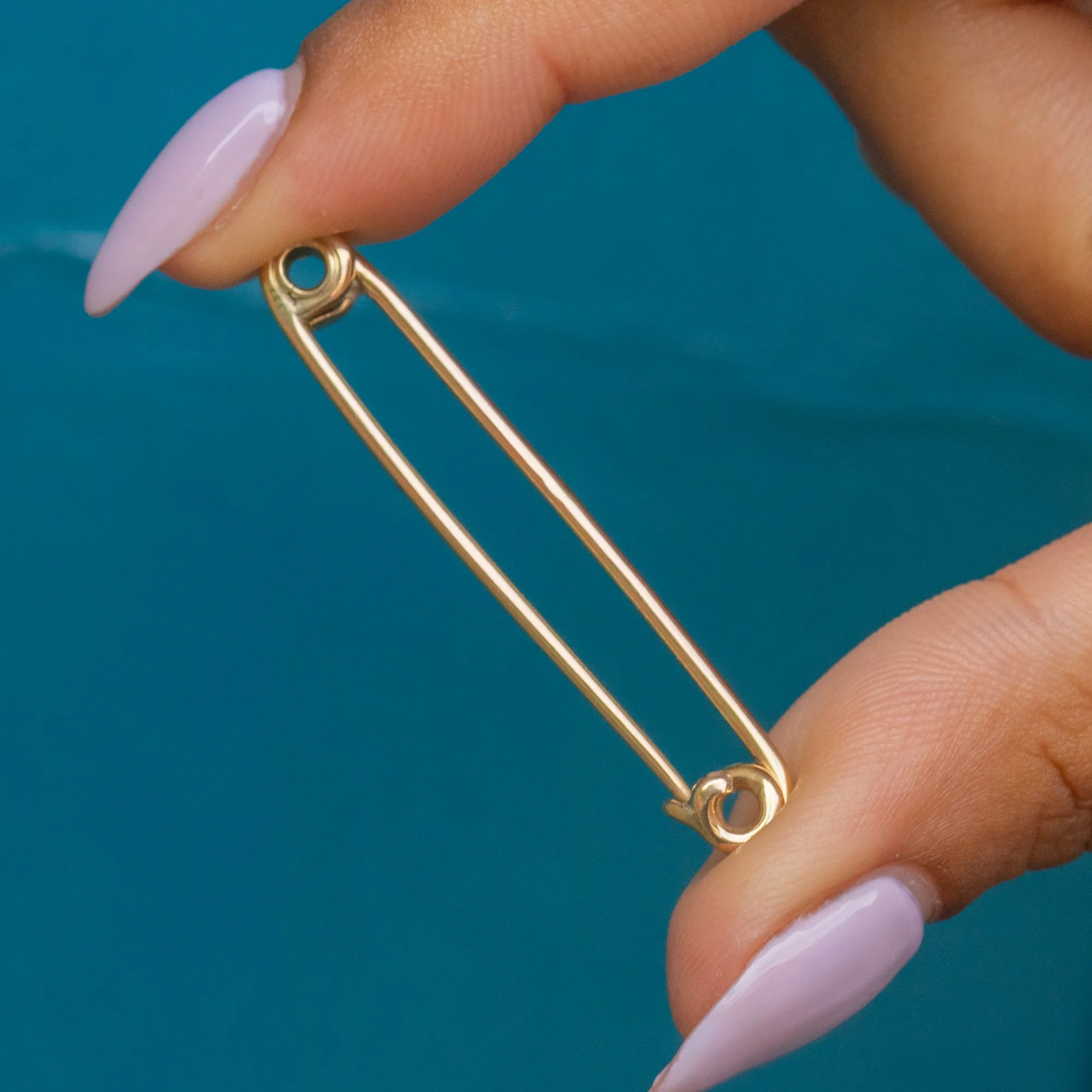 Antique 9ct Gold Stock Pin, 44mm