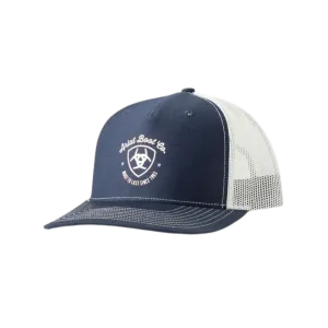 Ariat M&F Men's Navy Printed Logo Cap