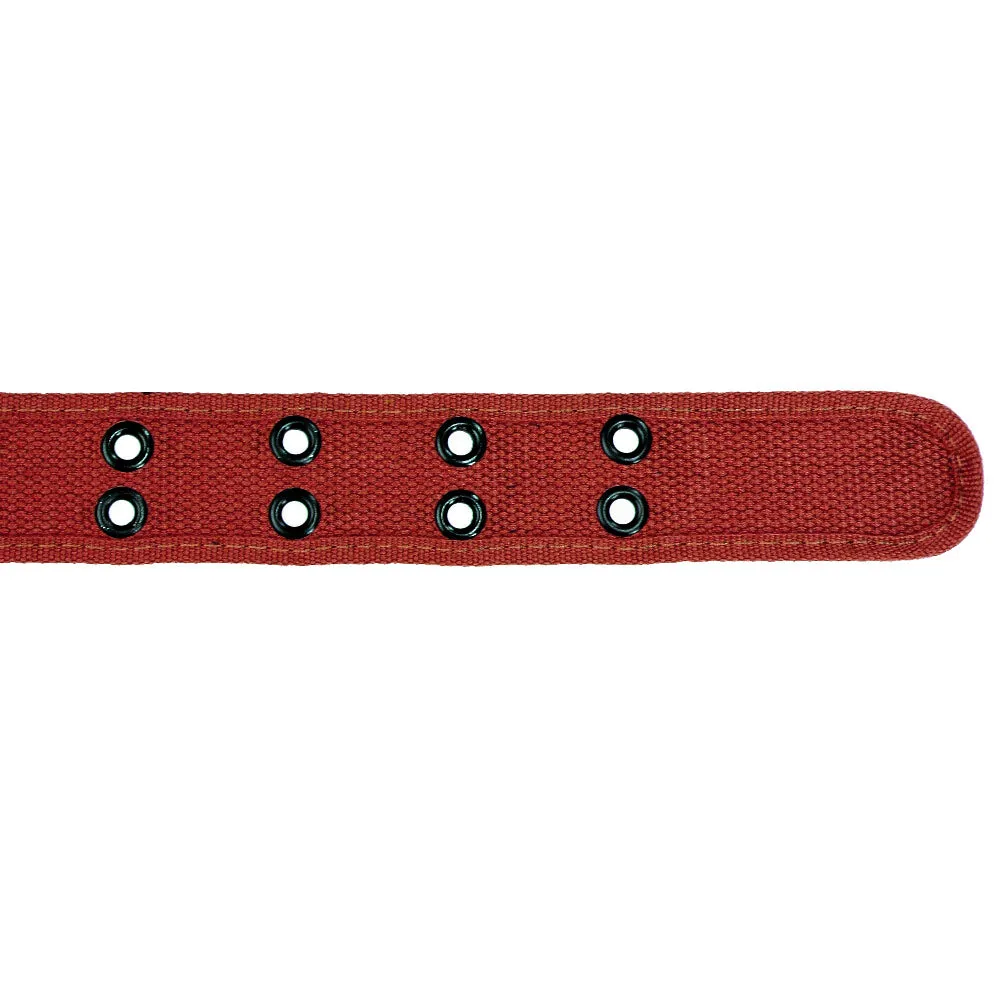 Brick Red Double Grommet Belt