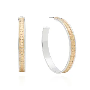 Classic Large Hoop Earrings Gold