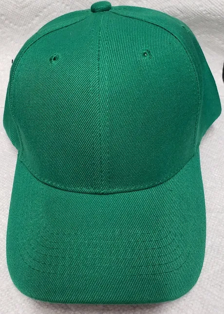 Cliff --  Acrylic Baseball Cap -- Kelly Green