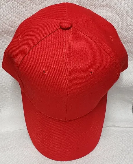 Cliff --  Acrylic Baseball Cap -- Red