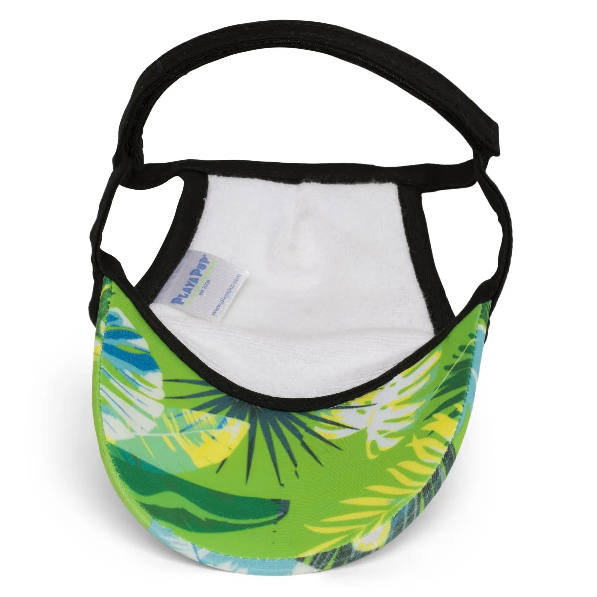 Dog Visor - Tropical Treasure Green