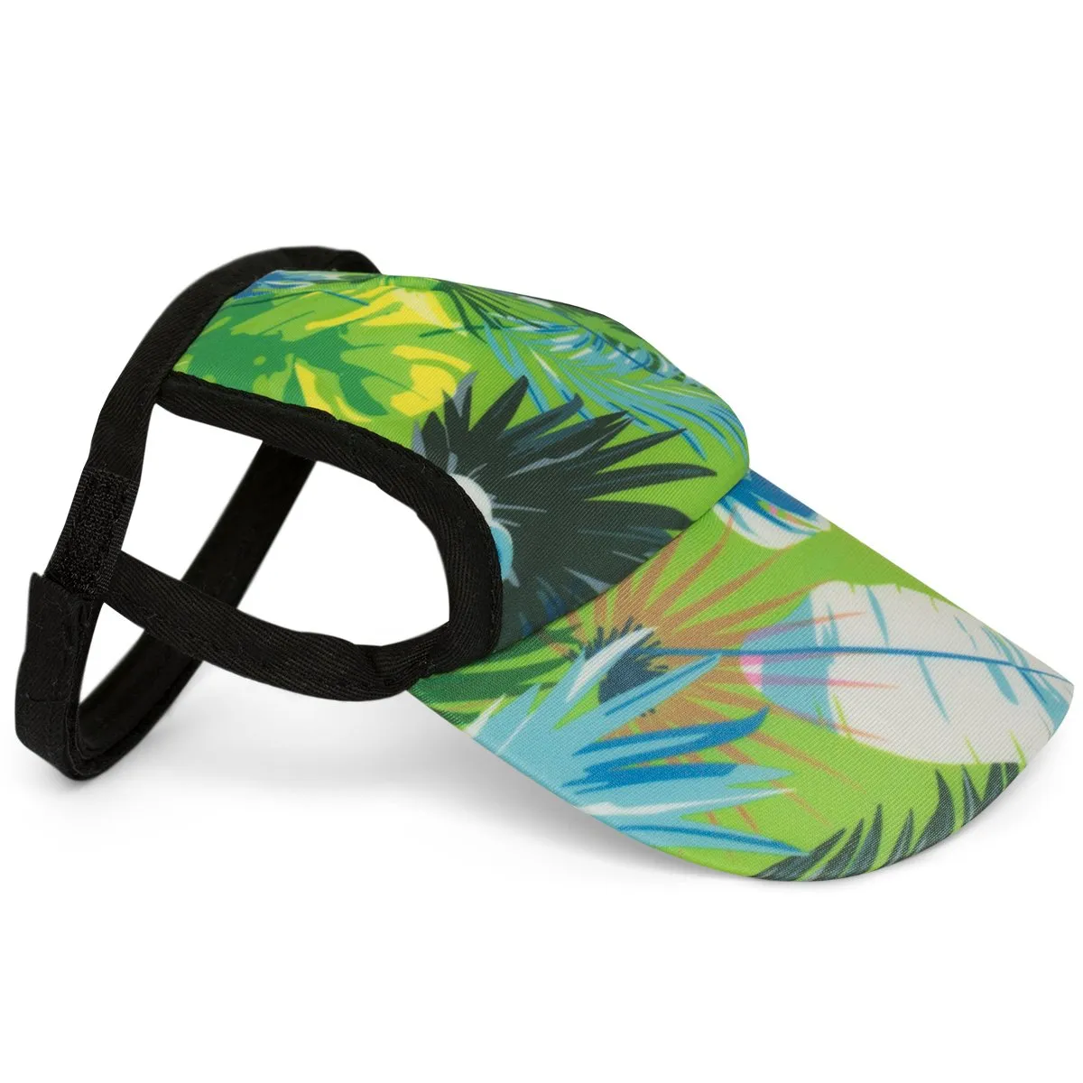 Dog Visor - Tropical Treasure Green