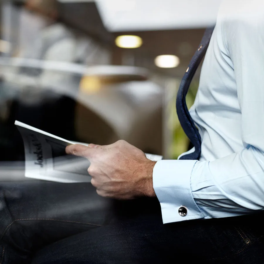 Elliot silver cufflinks