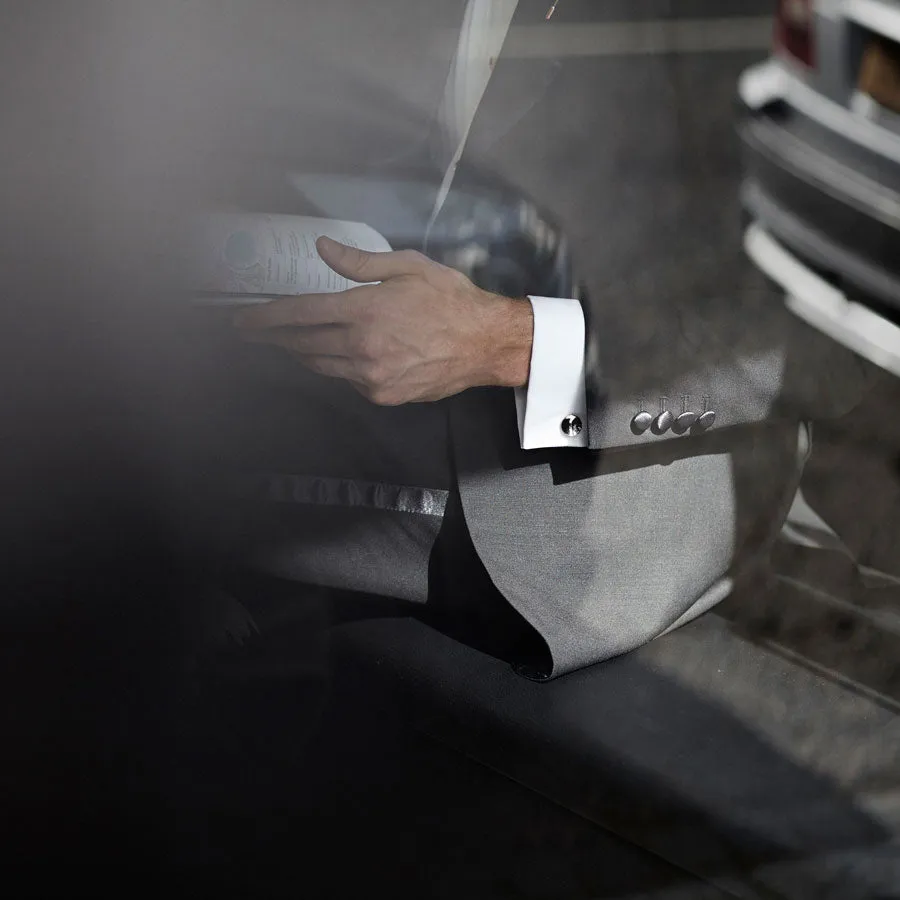 Elliot silver cufflinks