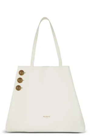 Embleme Tote Bag - Creme