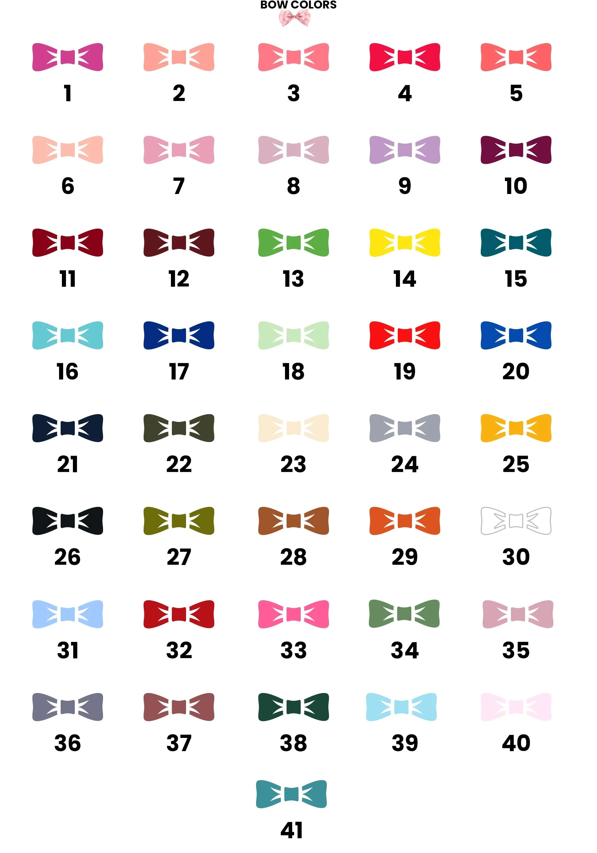 Fabric Messy Bow Headbands- 41 COLORS!