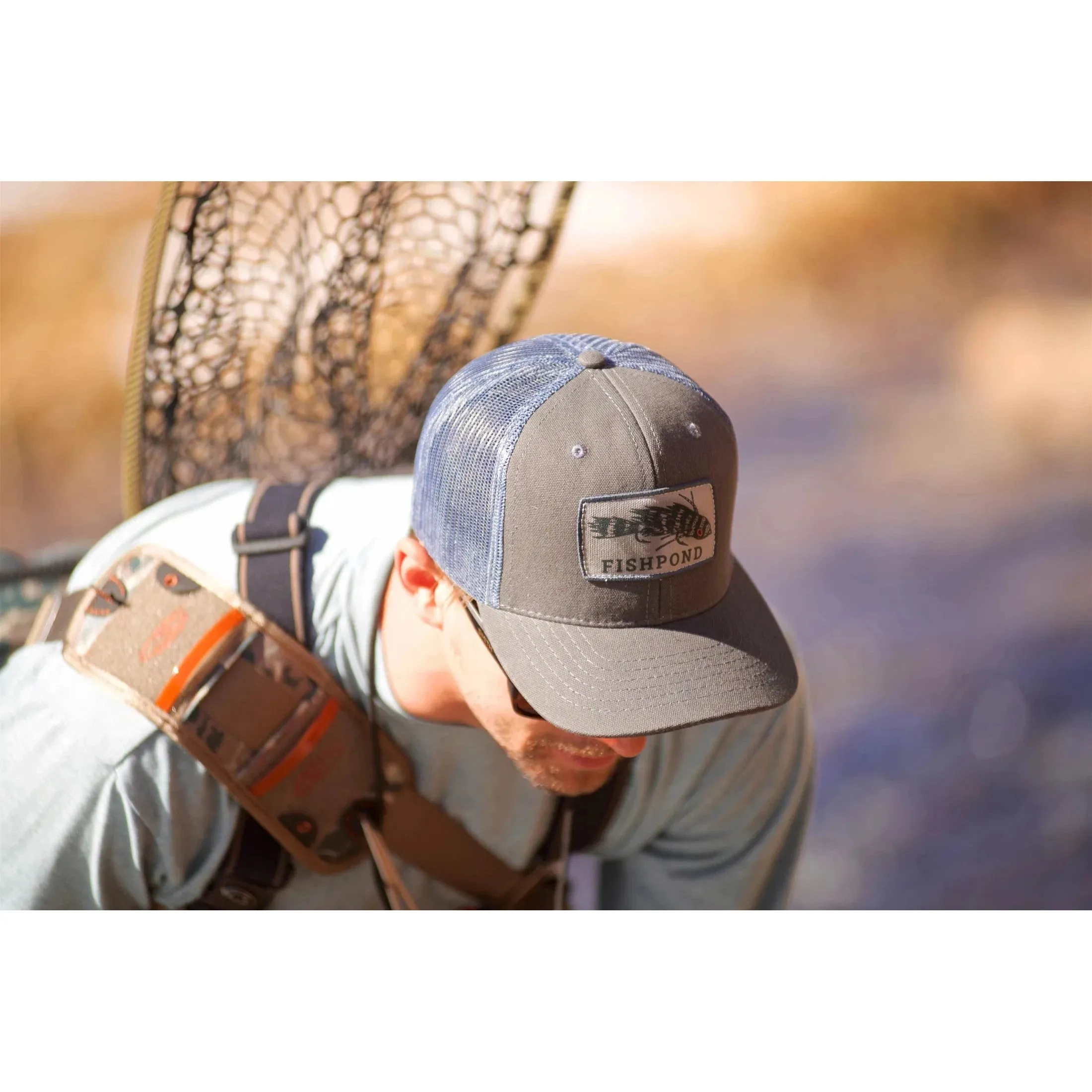 Fishpond Meathead Hat - Charcoal/Slate