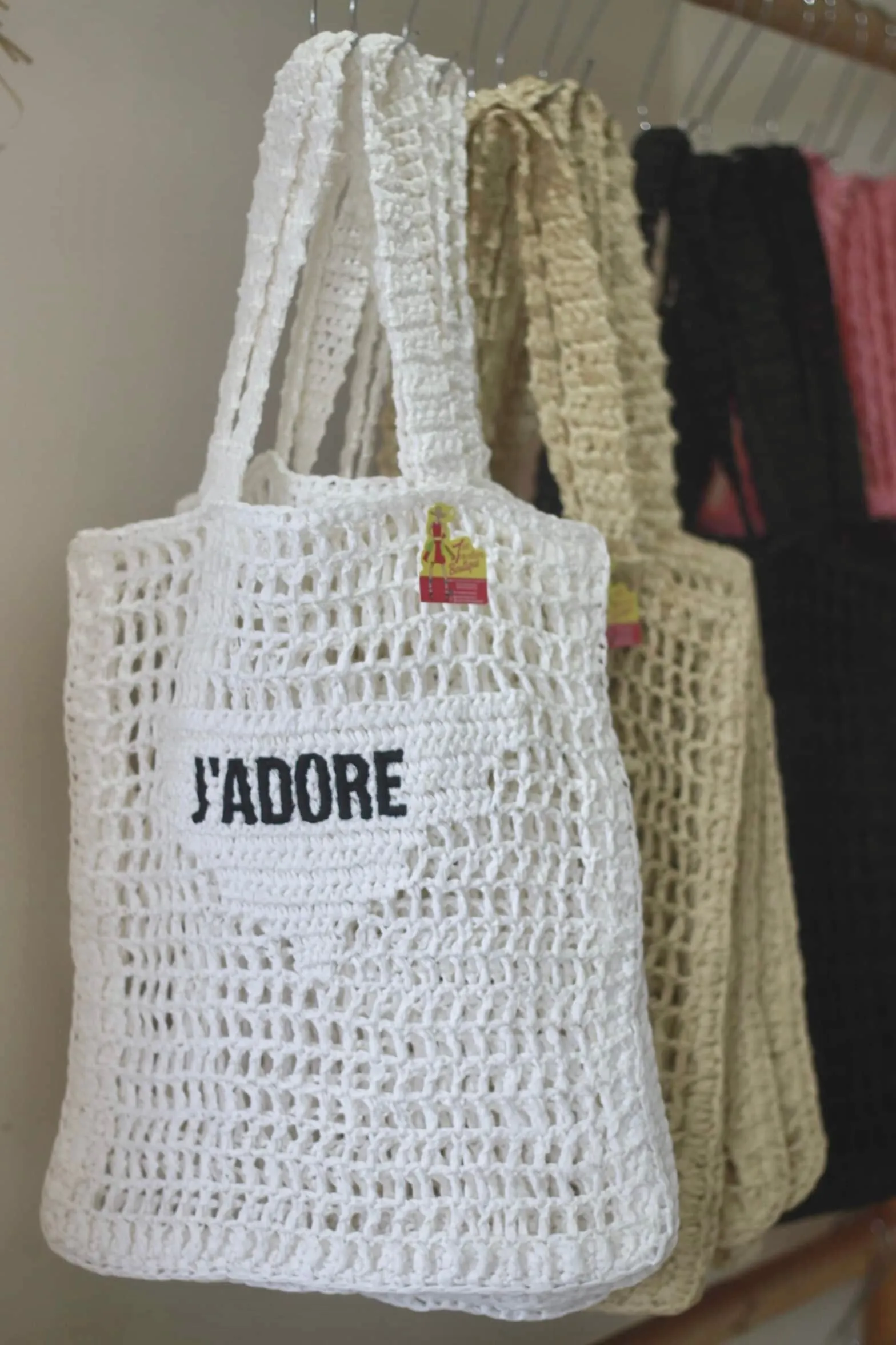 Handmade Raffia Tote