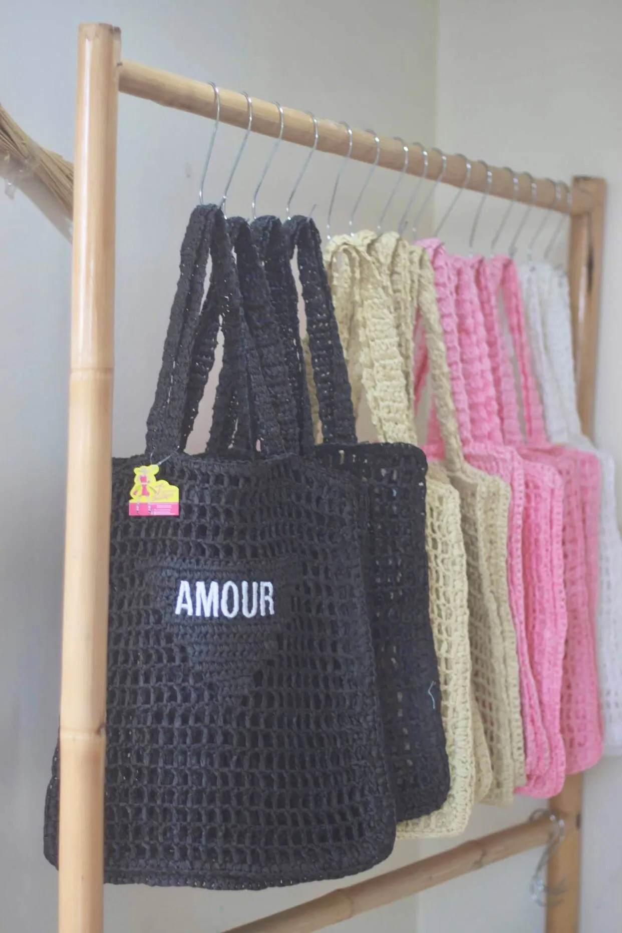 Handmade Raffia Tote