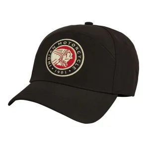 Indian Motorcycle Headdress Patch Performance Cap Black