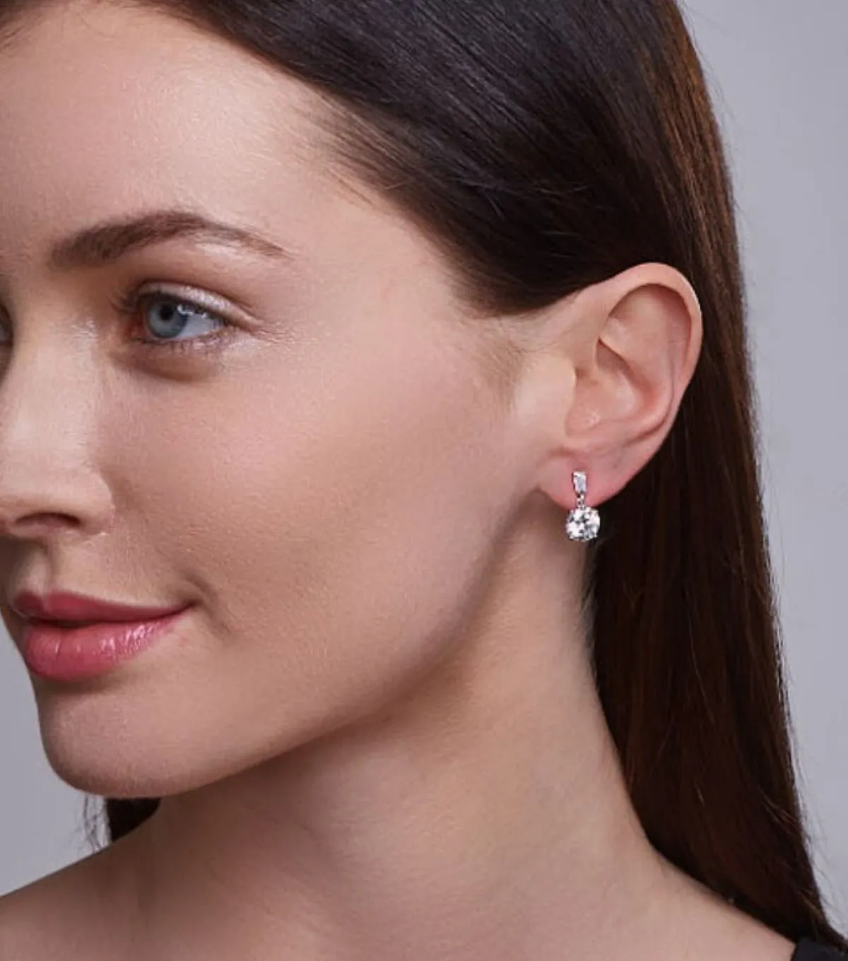 KAROLYNE CLASSIC ROUND DROP EARRINGS