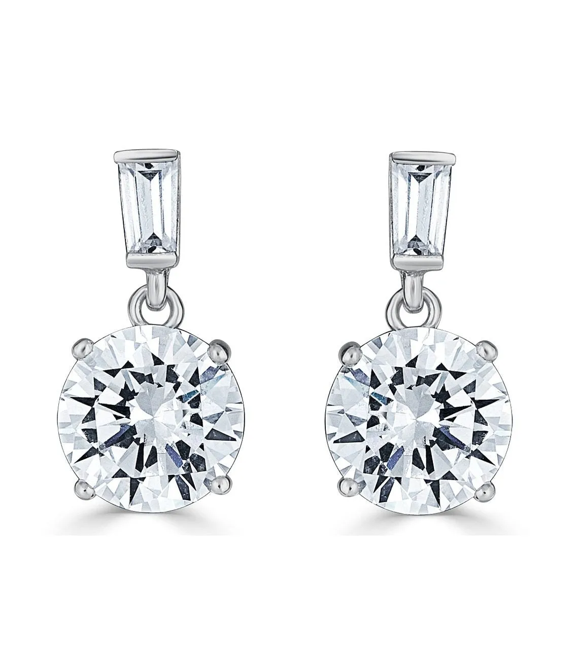 KAROLYNE CLASSIC ROUND DROP EARRINGS