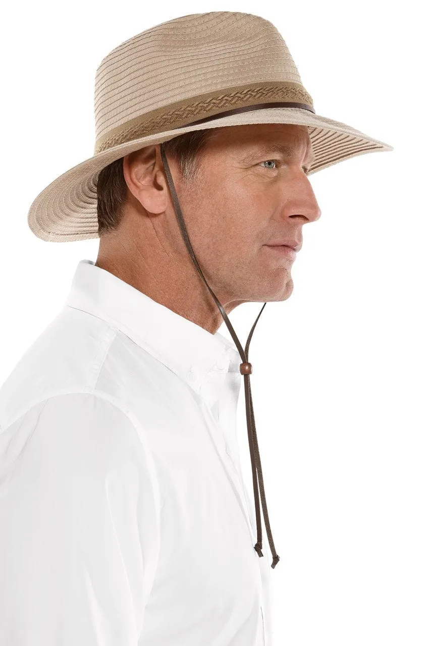 Men's Galileo Packable Travel Hat  |  Khaki