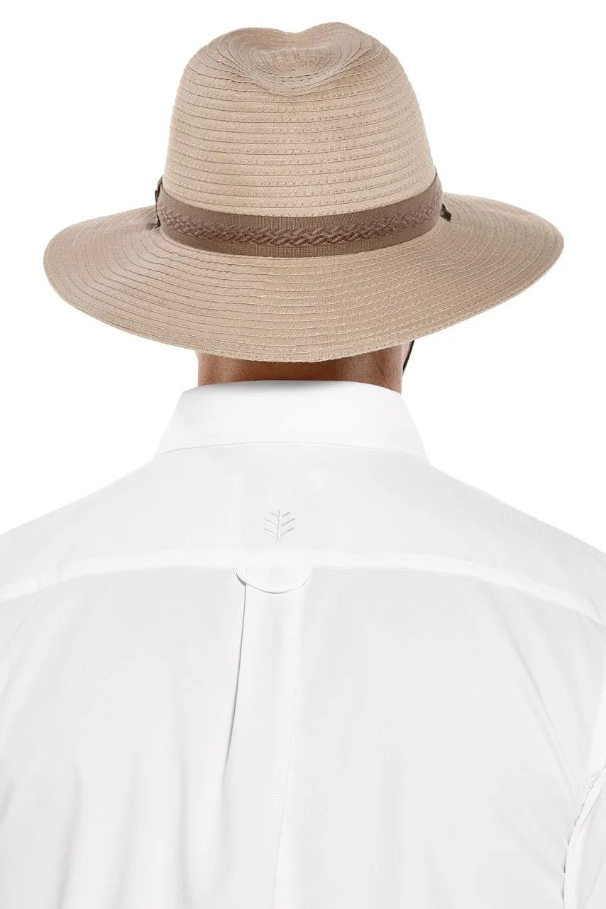 Men's Galileo Packable Travel Hat  |  Khaki