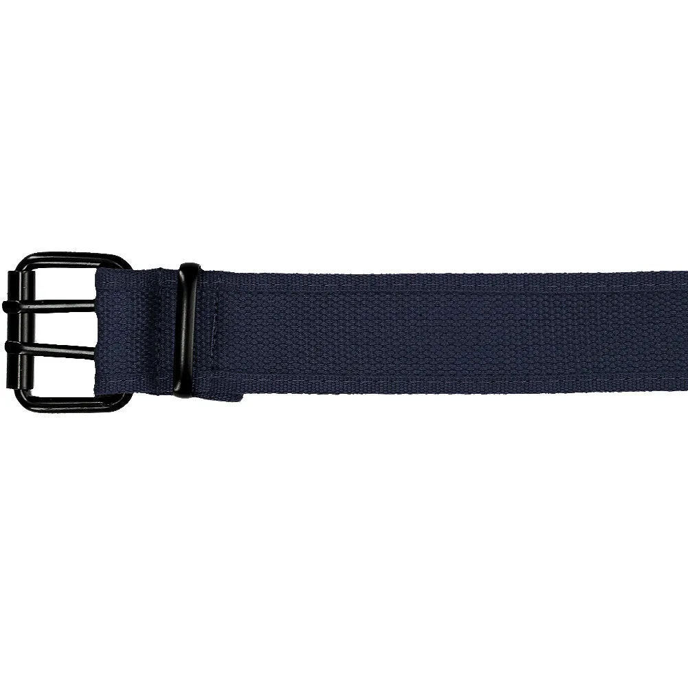 Navy Blue Double Grommet Belt