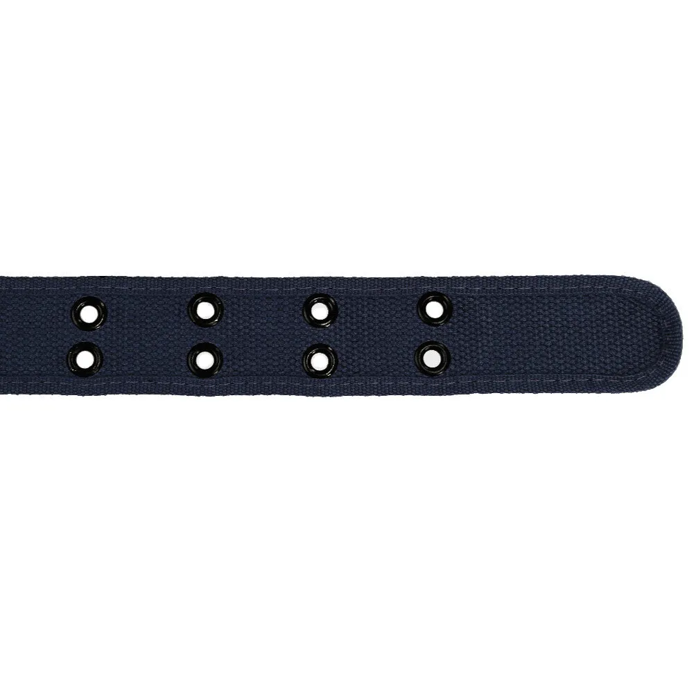 Navy Blue Double Grommet Belt