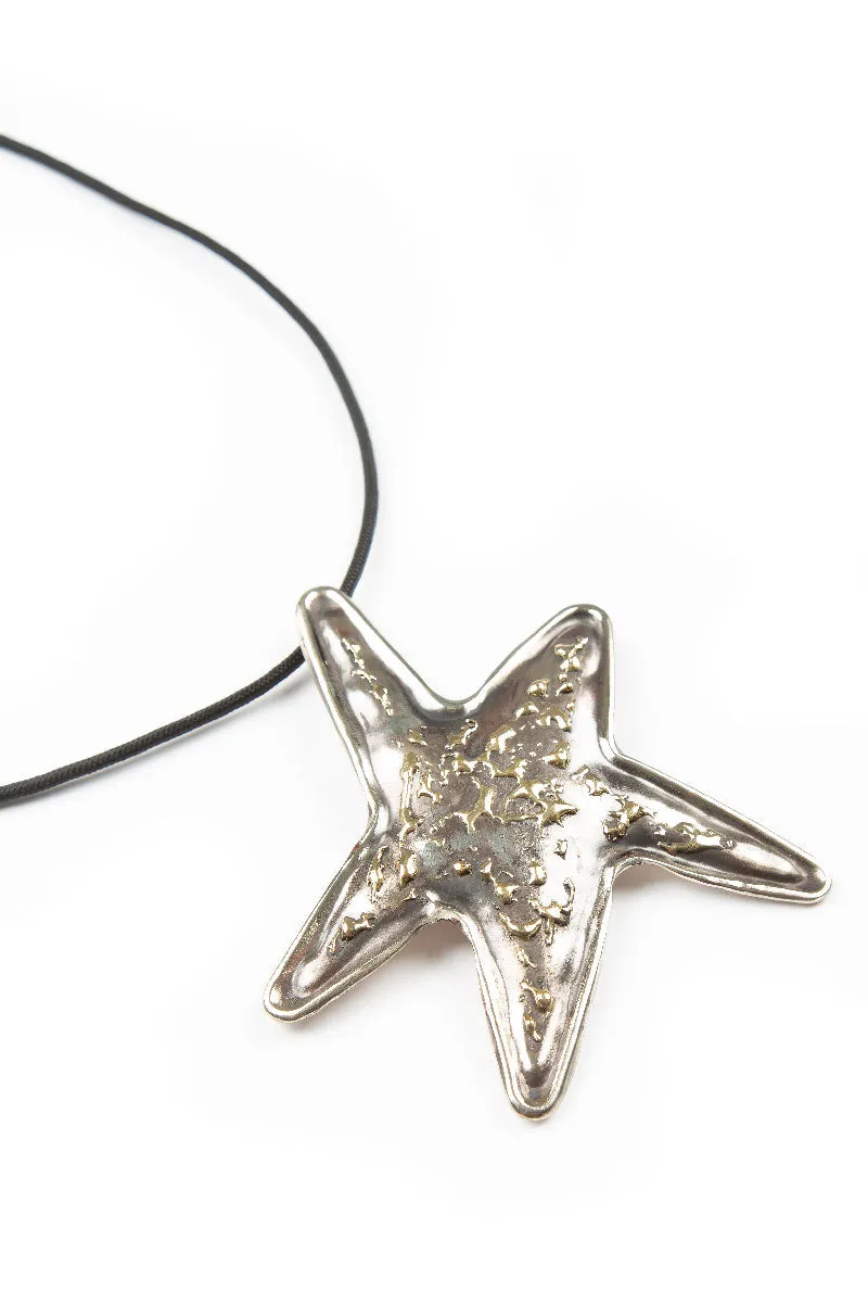 Nova Star Metal Pendant Necklace