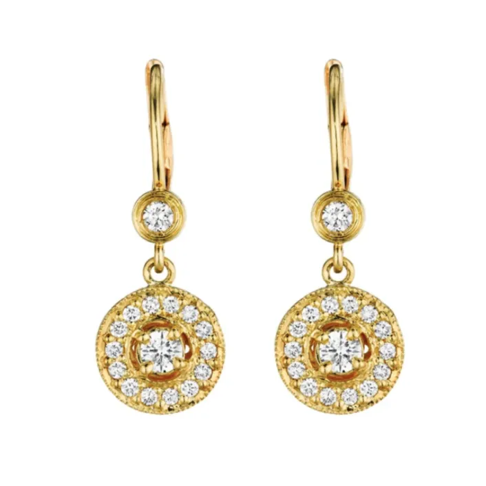 Penny Preville Classic Round Drop Earrings