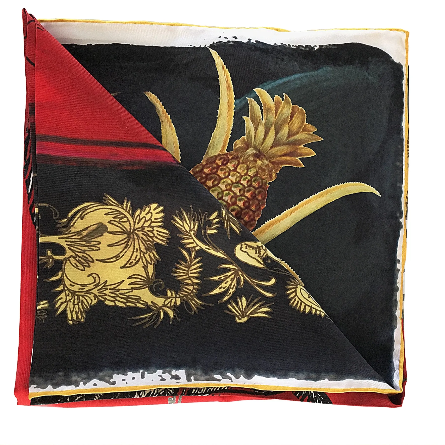 PINEAPPLE | Medium Silk scarf