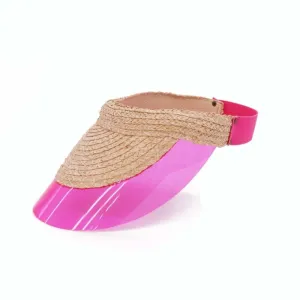 Pink billiard visor - LOLA HATS