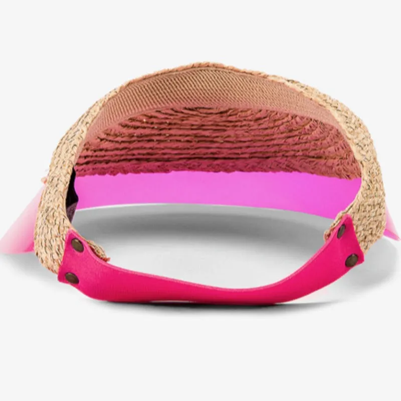 Pink billiard visor - LOLA HATS