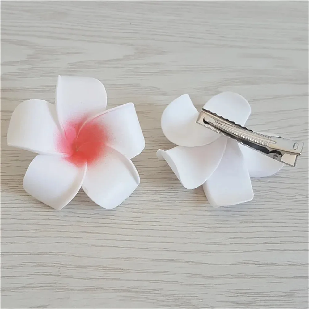 Plumeria Hair Clip