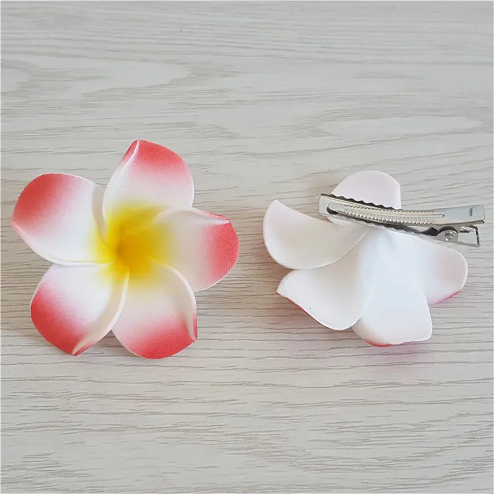 Plumeria Hair Clip