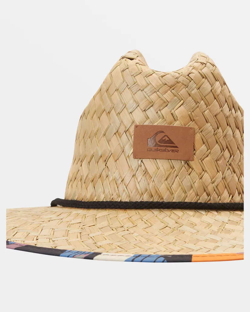 Quiksilver Pierside Print Straw Hat