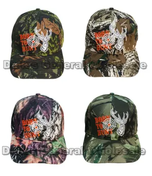 "Born to Hunt" Deer Camouflage Casual Caps Wholesale