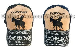 "Cowboy" Denim Casual Caps Wholesale