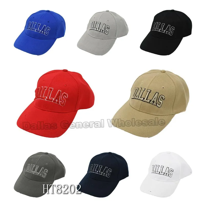 "DALLAS" Casual Baseball Caps