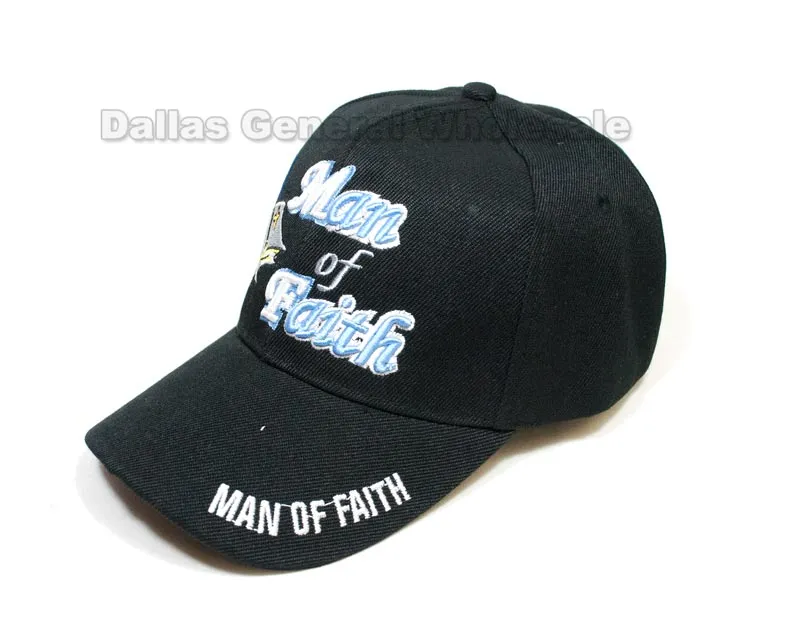 "Men of Faith" Casual Baseball Caps Wholesale