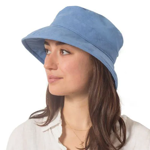 Sun Protection Bowler Hat - Patio Linen