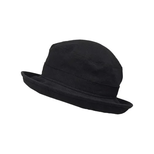 Sun Protection Bowler Hat - Patio Linen