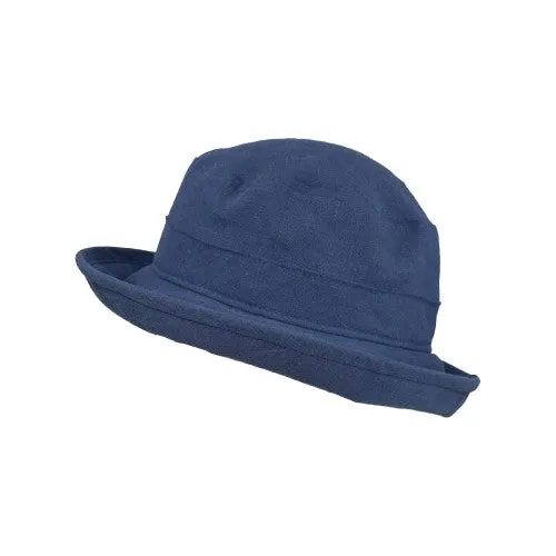 Sun Protection Bowler Hat - Patio Linen