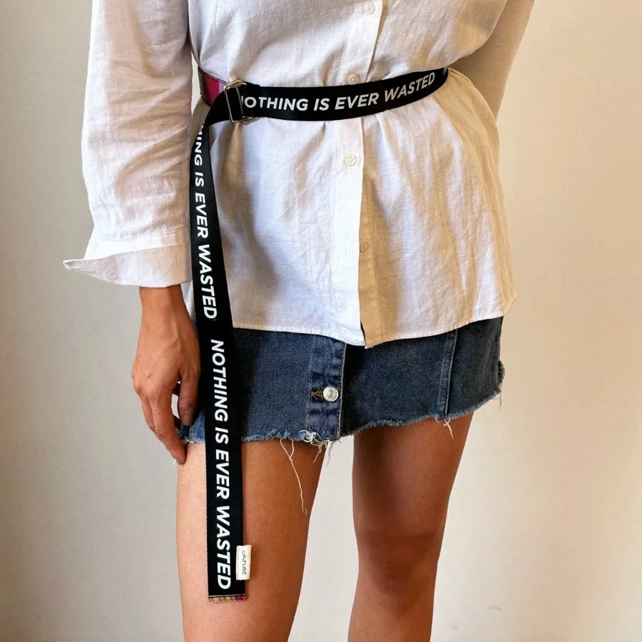 Sustain A Belt - Pink Blocks - Printed