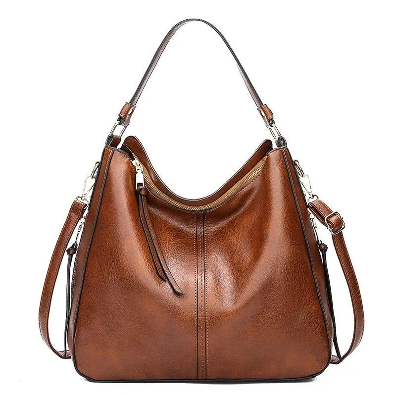 The Hobo Soft Leather Tote Bag