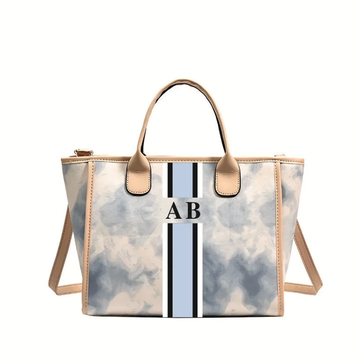 Tie Dyed Monogram Bag