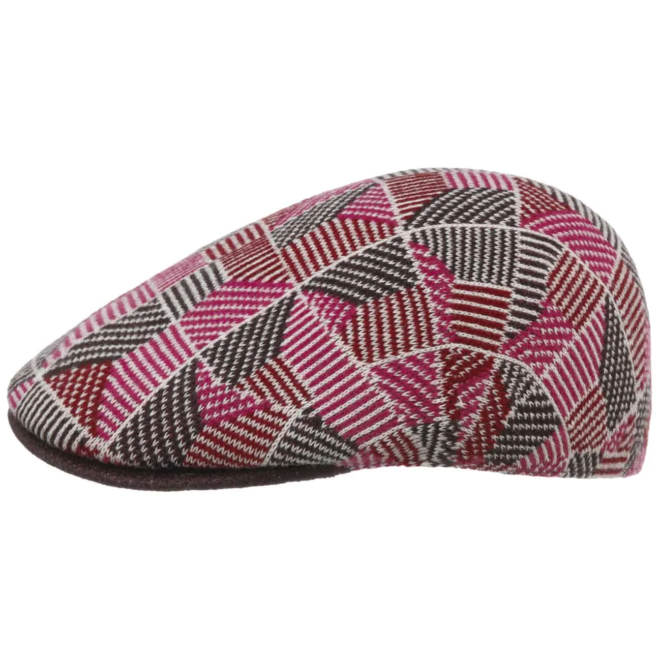 Tiled 507 Flat Cap by Kangol