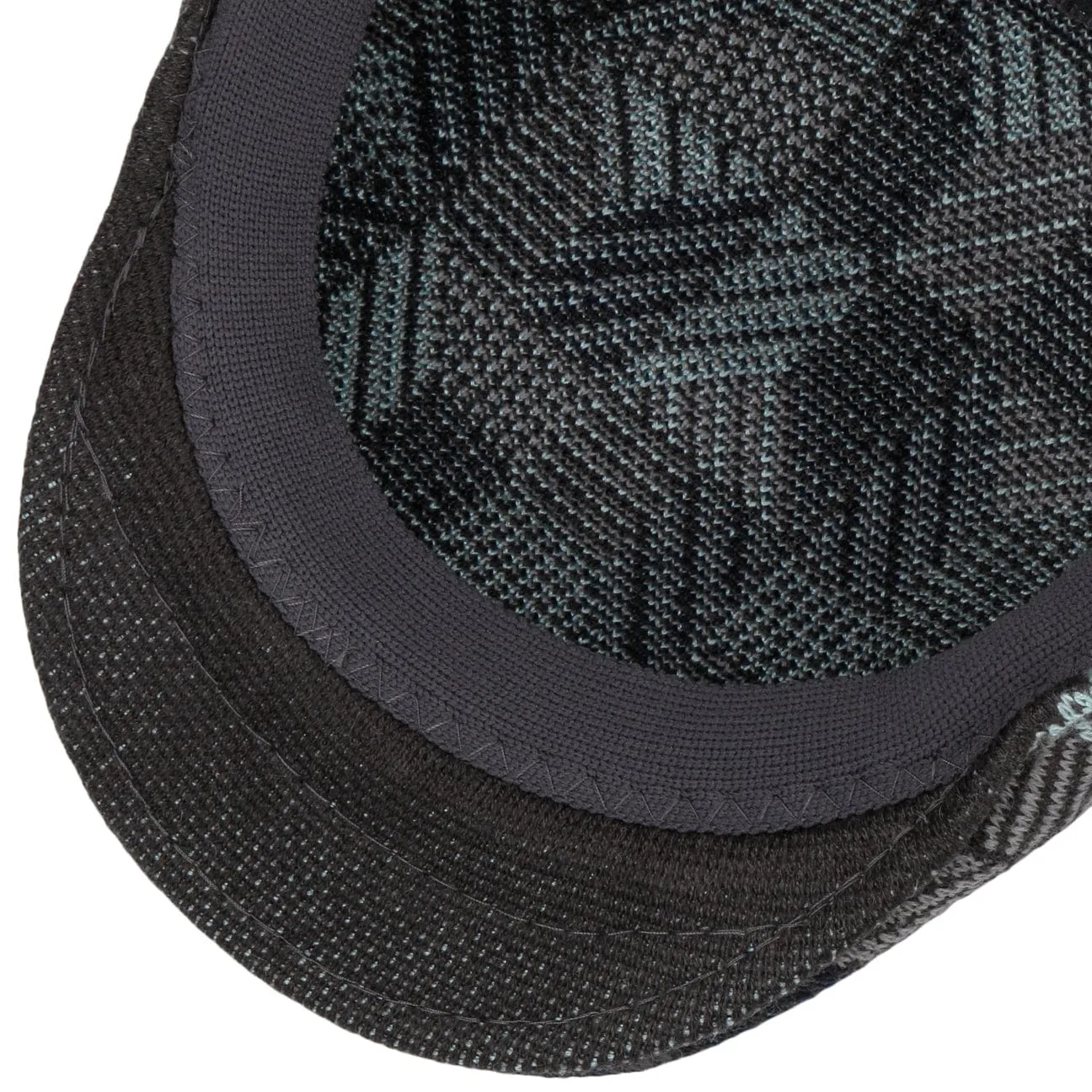 Tiled 507 Flat Cap by Kangol