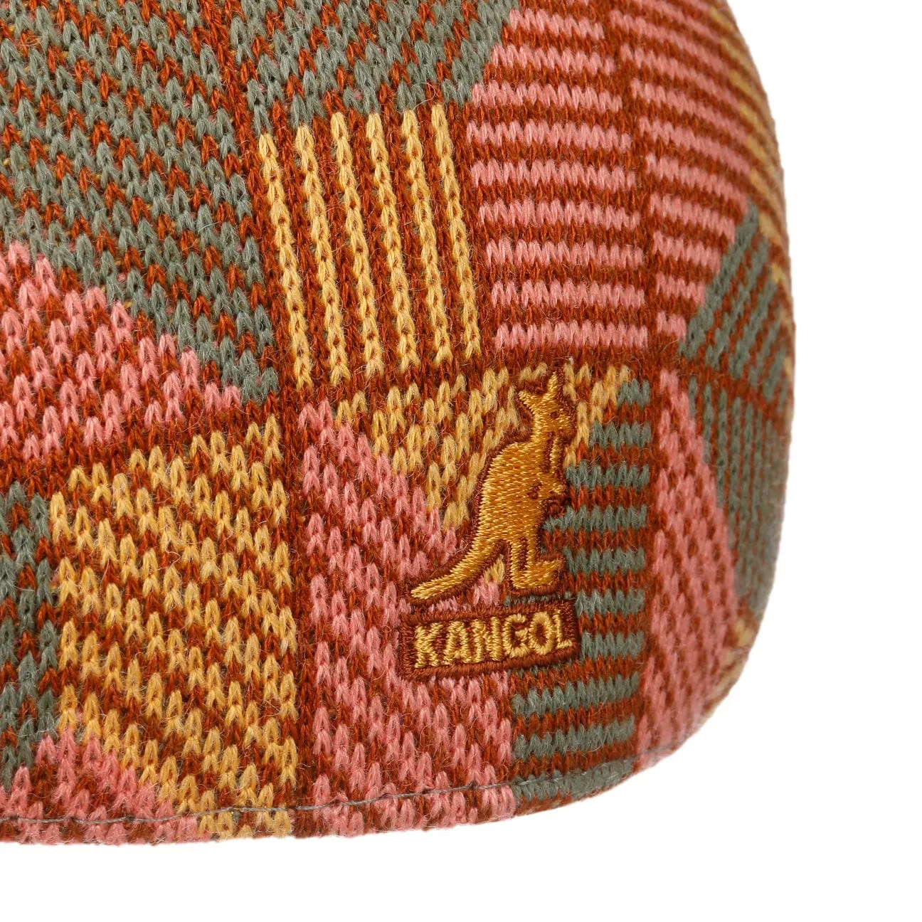 Tiled 507 Flat Cap by Kangol