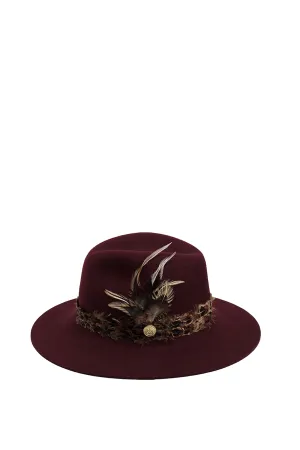 Trilby Hat (Mulberry)