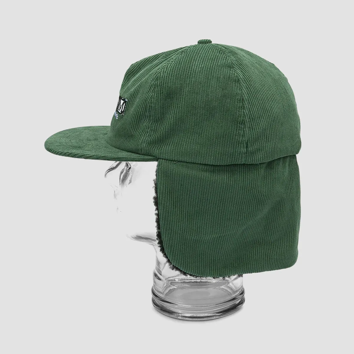 Volcom Lib Stone Legacy Flap Cap Dark Pine