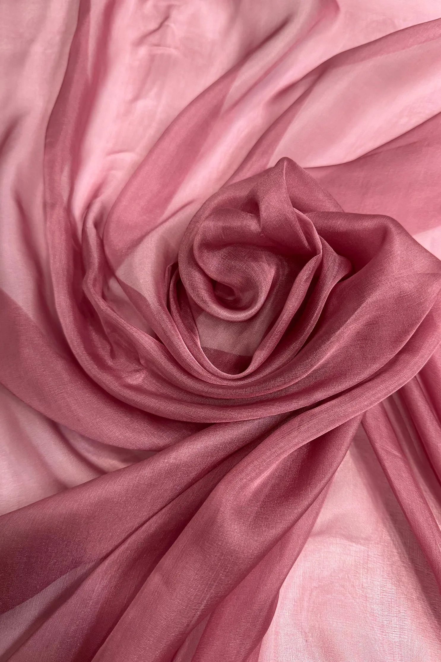 Wistful Mauve Silk Chiffon